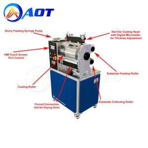 Máquina de Recubrimiento por Troquelación Eléctrica <span class=keywords><strong>R2R</strong></span> y para Sustratos en Lámina con Recubrimiento Continuo/Múltiple de Tiras para Embalaje de Madera - Product Image 1