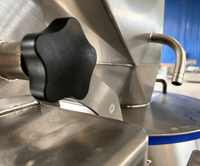 Industriële groentesnijmachine Gear SUS304 roestvrijstalen snijmachine 500-1000kg/u capaciteit 380V commercieel elektrisch