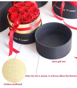 Livella una romantica rosa eterna in scatola conservati veri fiori di rosa per la festa del papà e il regalo di san valentino per la festa della mamma - Product Image 5