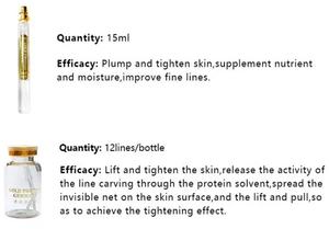 Set <span class=keywords><strong>de</strong></span> sérum <span class=keywords><strong>de</strong></span> visage or pour la gestion <span class=keywords><strong>de</strong></span> la peau, élimination des <span class=keywords><strong>rides</strong></span>, sans aiguille, lifting, protéine, fil <span class=keywords><strong>de</strong></span> remplissage, sculpture - Product Image 5