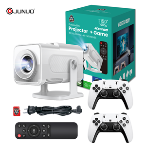 Junuo Xu Hướng Hiệu Suất Cao Thông Minh Máy Chiếu Di Động 5G Wifi LCD Full HD 1080P Rạp Hát Tại Nhà Hỗ Trợ 4K Android <span class=keywords><strong>G5</strong></span> Chiếu - Product Image 2