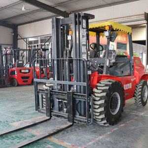 Carretilla elevadora de combustión interna todoterreno de <span class=keywords><strong>5</strong></span> toneladas, compatible con EPA EA, diseño integrado para todas las aplicaciones de terreno accidentado - Product Image 2