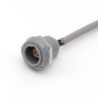 Connecteur Circulaire Push-Pull en Plastique Connecteur Médical PAG/PKG/PLG/PBG/PRG Rouge Blanc Jaune Noir