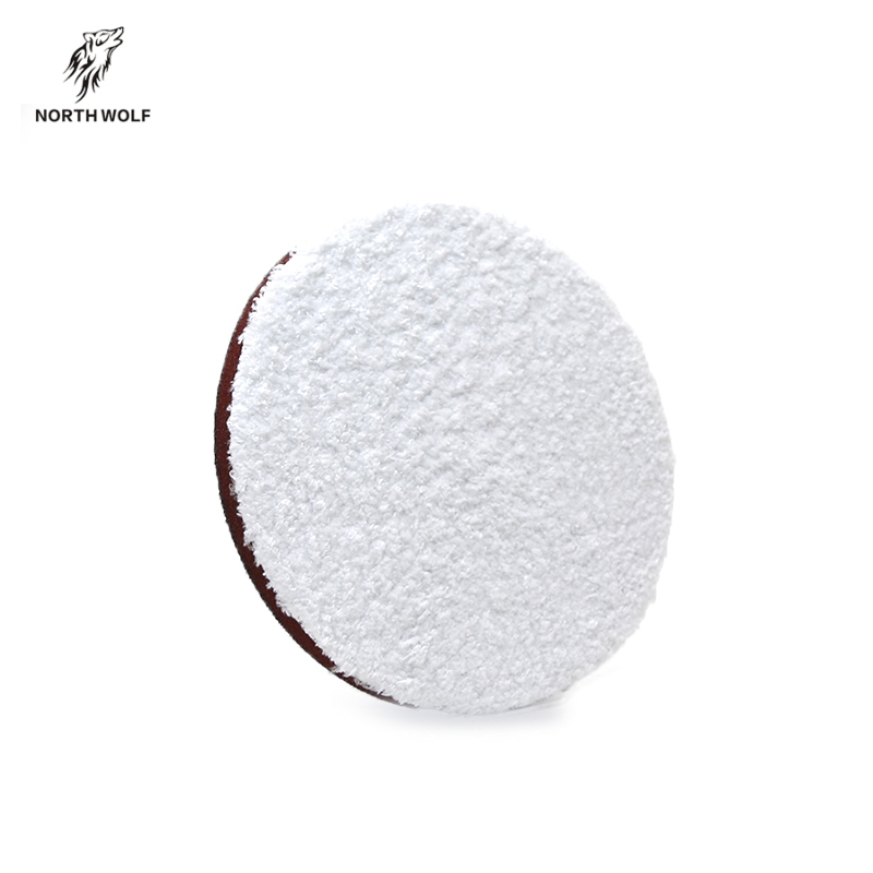 Microfiber Polishing Pad Car Detailing Customized Microfiber Pad Soft Wax Microfiber Buffing Pad