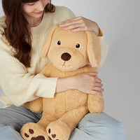 Jouet en peluche lesté personnalisé, chien en peluche, poupées lestées pour les grands fabricants de peluches