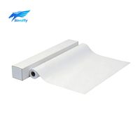 Papel para Plotter Cad de Doble Cara Blanco, Rollo de 50 Pulgadas 120x50m para Uso en Exposiciones