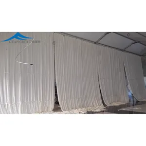 Transparent White Marquee Clear Large Wedding Tent for Outdoor Events Heavy Canopy with Floor for Parties and Trade Shows