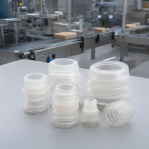 Almohadilla de Succión Industrial de Silicona, Forma Especial Multicapa para Manipulación de Bolsas de Embalaje y Cartones - Product Image 1