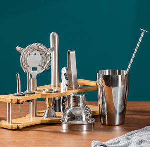 Juego de Cocteleras de Acero Inoxidable de Fábrica, 350 ml, 550 ml, 750 ml, Kit de Herramientas de Barman, Logotipo Personalizado, Venta al por Mayor - Product Image 5