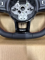 Volant en cuir GZYLC pour VW pour Volkswagen Golf 5 6 7 7.5 R MK5 MK6 MK7 MK7.5 GTI Polo Passat CC