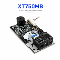 Escáner de código de barras integrado XT750MB para sistemas de autoservicio