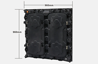 Soporte de pantalla LED HD P2.5 P2 P5 para deportes al aire libre de fábrica para publicidad y módulo de pantalla de visualización de armazón de cabina de fotos