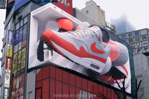 Publicidad de pared de vídeo LED exterior Cortina de pared de publicidad comercial <span class=keywords><strong>a</strong></span> <span class=keywords><strong>simple</strong></span> <span class=keywords><strong>vista</strong></span> en 3D al aire libre - Product Image 3