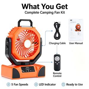 Factory Wholesale Class A Usb Charging Small Airconditioned Office Desk <b>Fan</b> Commercial <b>Portable</b> Desk <b>Fan</b> - Product Image 1