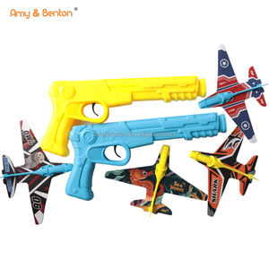 Lanzador de Aviones de Juguete con Expulsión con un Solo Clic, Modelo Más Seguro, Pistola de Juguete de Aviones, Juego de Disparos - Product Image 3