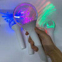Bâtons lumineux LED en plastique pour club de fans de concert, logo personnalisé, 15 couleurs, interrupteur à bouton, bâtons lumineux portables pour événements et fêtes