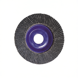 Disco de Láminas de Carburo de Corindón TTAKE 115x22 mm, Grano 40, Azul, para Lijar Metal y Acero - Product Image 2