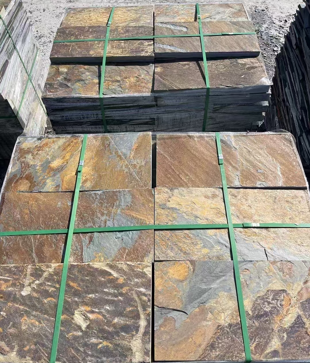 Ступенки из натурального сланца