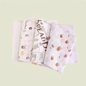 Wholesale Customized Eco-Friendly PE Recyclable Biodegradable Waxed Paper Food Grade Four-Color Printed Hamburger Fried <b>Chicken</b> - Product Image 4