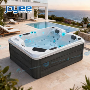 Spa de Burbujas Romántico JOYEE para 3 Personas, Acrílico Ariestech, Balboa, Pequeño Spa de Lujo para Exteriores, Fabricante OEM Chino - Product Image 1