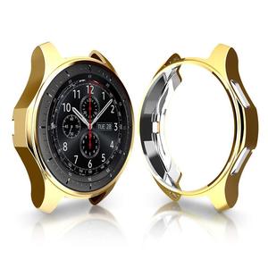 Custodia per <span class=keywords><strong>Samsung</strong></span> Galaxy Watch 46mm 42mm, Protezione Schermo TPU Placcato, Cover Protettiva per Gear <span class=keywords><strong>S3</strong></span> Frontier 42/46 mm - Product Image 3