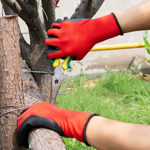 Customized Jinhu <strong>Personalised</strong> Latex Coated Foam Craft <strong>Gardening</strong> and Work Safety <strong>Gloves</strong> - Product Image 3