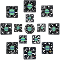 Ventilateur axial sans balais Caforre 9225 92x92x25mm 12V DC pour refroidissement CPU, moteur 100% cuivre, haute pression statique, indice IP68, 2500-5000 tr/min