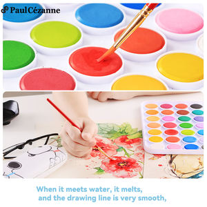 <span class=keywords><strong>Paul</strong></span> <span class=keywords><strong>Cezanne</strong></span> 12 couleurs gouache et aquarelle ensemble <span class=keywords><strong>de</strong></span> peinture pour enfants pour la peinture sur <span class=keywords><strong>toile</strong></span> et papier aquarelle pinceau stylo verre moyen - Product Image 3