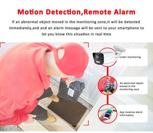 Sistem Kamera <span class=keywords><strong>CCTV</strong></span> Berkualitas Tinggi Full Color 5MP 8CH IP PoE NVR, Set Kit Kamera <span class=keywords><strong>CCTV</strong></span>, Sistem Keamanan Rumah <span class=keywords><strong>CCTV</strong></span> - Product Image 6