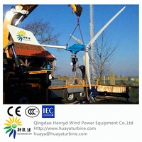 Éolienne HLD 10 kW 5000 W à contrôle de pas, générateur éolien, diamètre du rotor 7,5 m, 96 V-400 V, démarrage de la production d'énergie éolienne à 3 m/s