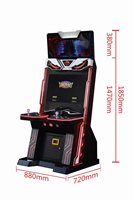 Beibei Baby 97 Retro Street Fighter, machine de jeu de table automatique pour deux joueurs, prise en charge de l'anglais, 110V/220V, garantie de 12 mois