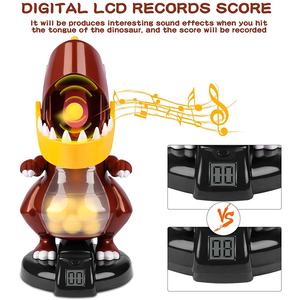 Куртка для детей с рисунком динозавра стрельбы игры игрушки с электронная ЖК-доска для подсчета очков запись 2 воздушный насос пистолеты и 24 мягкой пены мяч пули - Product Image 3