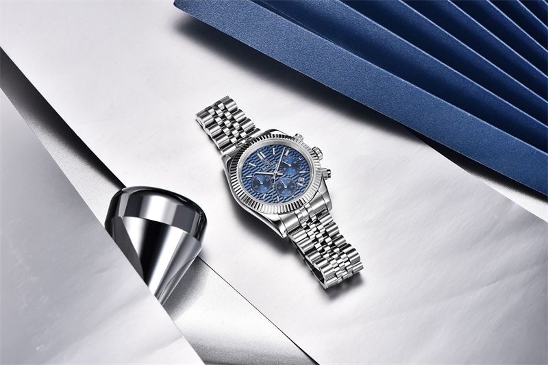 BENYAR acier inoxydable étanche sport Quartz hommes montre haut marque mode chronographe horloge de luxe Relogio Masculino