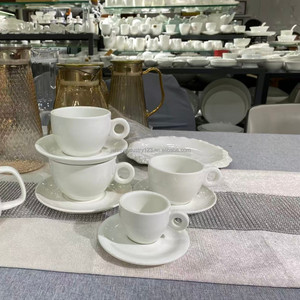 <span class=keywords><strong>Tasse</strong></span> à expresso <span class=keywords><strong>Illy</strong></span>, fournitures pour cafés, <span class=keywords><strong>tasse</strong></span> à thé et soucoupe en céramique moderne personnalisée, <span class=keywords><strong>tasse</strong></span> à expresso latte personnalisée - Product Image 1