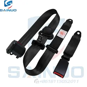 ELR 3-Point Durable Car Safety Seat Belt with Secure Buckle