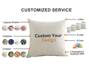 New Design Decorative <strong>Pillow</strong> <strong>Covers</strong> Boho Linen Cushion <strong>Cover</strong> For Living Room - Product Image 6