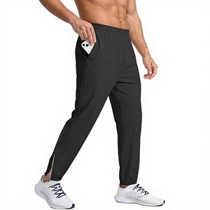 Pantalones Deportivos para Hombre al por Mayor, con Logotipo Personalizado OEM, para Entrenamiento, Running y Ejercicio, con Diseño Ergonómico y Cremalleras en los Tobillos - Product Image 3