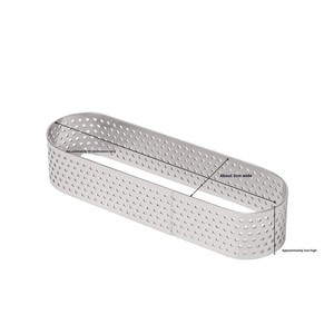 วงแหวนสแตนเลสเกรดมืออาชีพสำหรับตกแต่งขอบเค้ก - Product Image 3