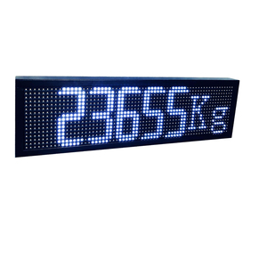 PW Series <b>ABS</b> LED Display for Truck & Axle Scales-OEM/ODM Customizable Weighing Scale Indicator External Display - Product Image 5