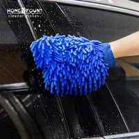 Варежки большого размера из микрофибры для мытья автомобиля, варежки, инструменты, Премиум синельные шерстяные перчатки для мытья автомобиля без царапин