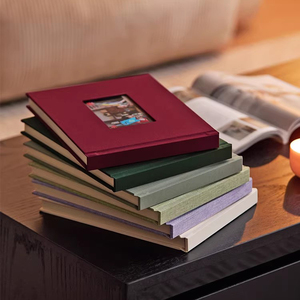 Custom Eco-Friendly Linen <strong>Polaroid</strong> <strong>Photo</strong> <strong>Album</strong> with Multiple Color Options for Instax Mini Film Storage - Product Image 1