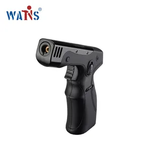 Safety Features Portable Customizable Model Refillable Butane Gas Windproof Miniature Jet Torch Cigar Lighter