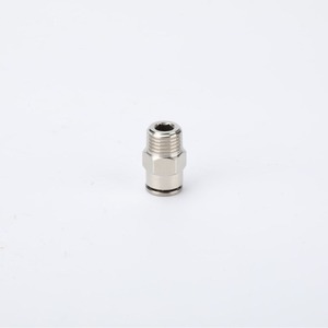 <b>Quick</b> Connect Metal Straight <b>Connector</b> KQB2H06 08 10 12 M5 For Hydraulic Hose Gas Pneumatic Parts - Product Image 2