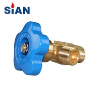 Vanne de régulation de pression résiduelle (RPV) manuelle OEM personnalisable pour bouteille de CO2 – Vannes de contrôle axiales industrielles
