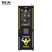 Ticari Spor Salonu Protein Shake Otomatı Taze Protein İçeceği Dağıtıcısı 32 inç Dokunmatik Ekran OEM ODM
