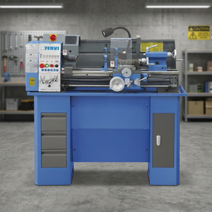 เครื่องกลึง CNC รุ่น FERVI T750 สำหรับงานกลึงภายนอก พร้อมหัวจับเครื่องมือแบบ Parallelo  วัสดุเหล็กหล่อ คาร์ไบด์ เหล็กกล้า และสแตนเลส  ขนาดกล่อง 175 มม. สูงสุด - Product Image 2