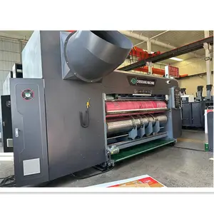 Carton Box Machine Flexo Printing Slotting Die Cutting Printer Slotter Machine