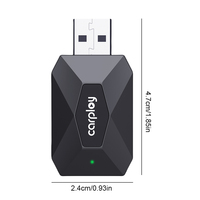 Nouveau Dongle USB intelligent sans fil Android 2-en-1 avec boîtier Carplay automatique qui convertit la connectivité filaire en connectivité Plug Play Installation facile