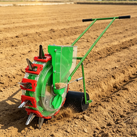 Nouvelle Semoir-Planteur Manuel à Rouleau pour Maïs, Soja, Arachides et Légumes – Équipement Agricole Portatif pour la Semence