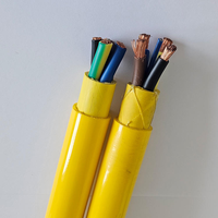 Kabel Daya Derek Multi-inti Bersertifikasi CE Berbagai Ukuran Selubung PUR Fleksibel Kabel Listrik Gulung Pasokan Pabrik